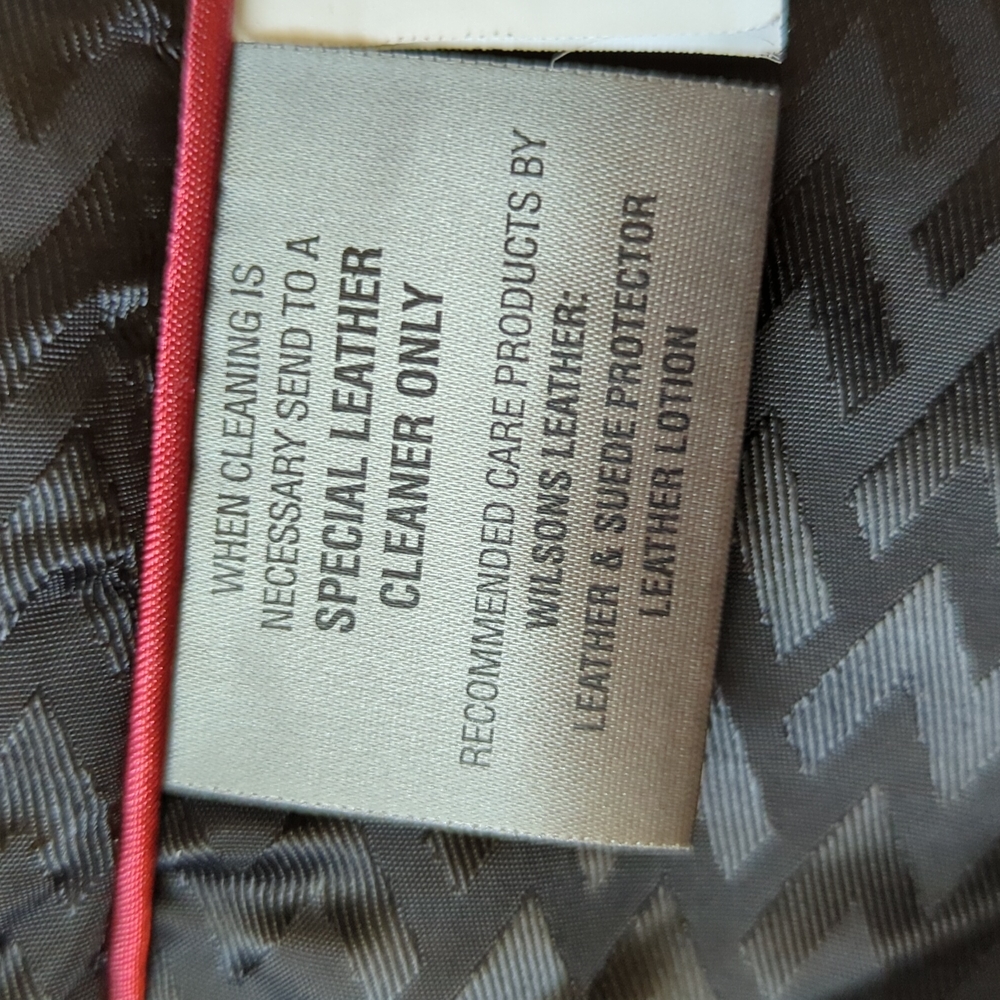 Wilsons Leather Black Leather Jacket - Picture 9 of 10